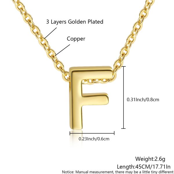 Minimalist Gold 26-Letter Pendant Necklace for Everyday Elegance - Image 11